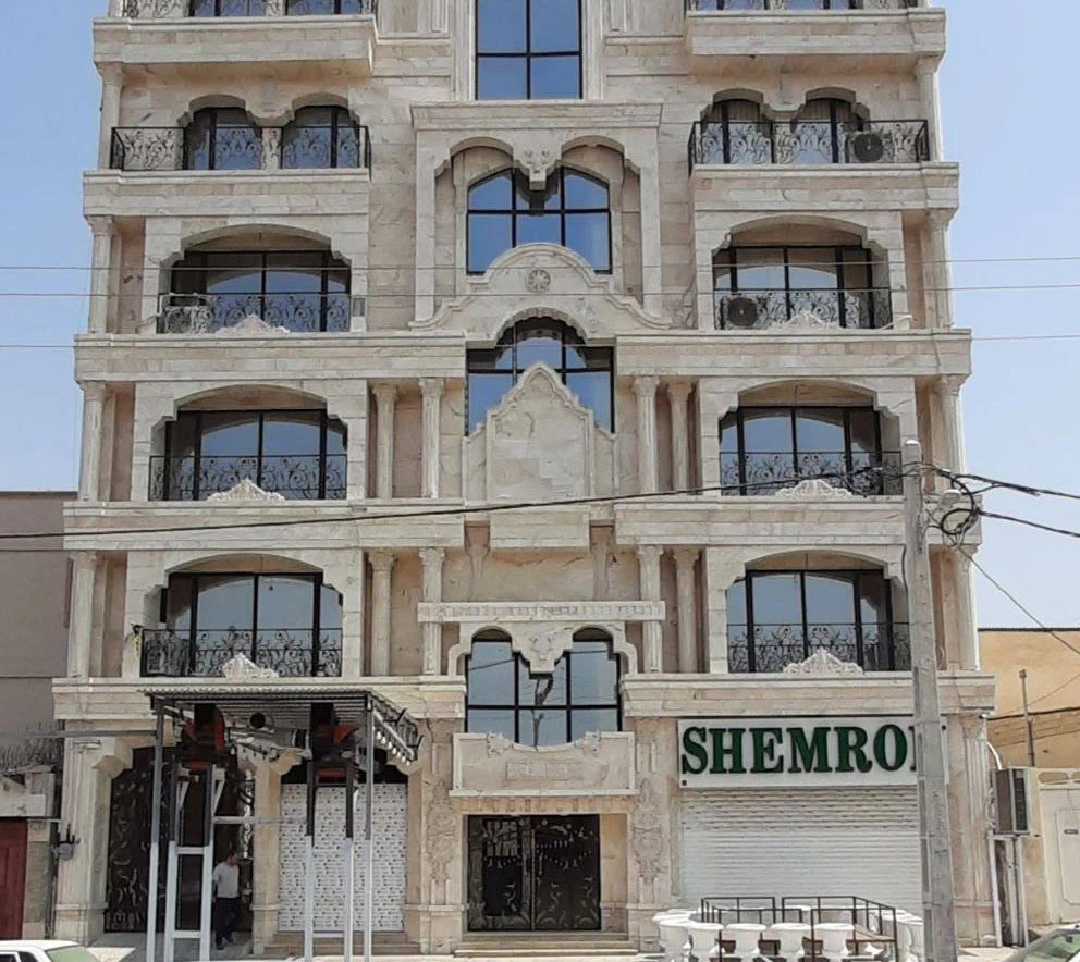 نصب دستگیره اثر انگشتی در پروژه مسکونی شمرون تبریز